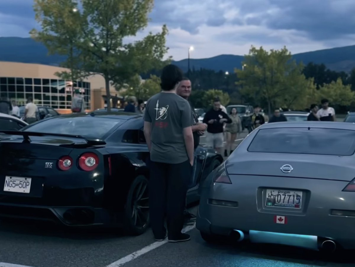 I appear as a background character in a video from a recent car meet at a local swimming pool/arena. I didn't intend to make a video of the event myself, but one just happened and that will be coming soon 

#kelowna #kelownacarscene #okwhips