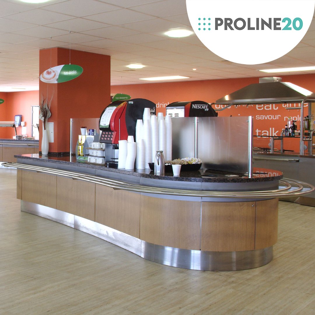 Throwback to a project from 2007 at Derby Hospital.

We worked with our long-term partners CDS Wilman to deliver the @coriandesign worktops and #Formica fascia.

#ProlineAt20 #Proline #ProjectsByProline #BespokeCounters #hospital #healthcare #HospitalCatering #HospitalCaterers