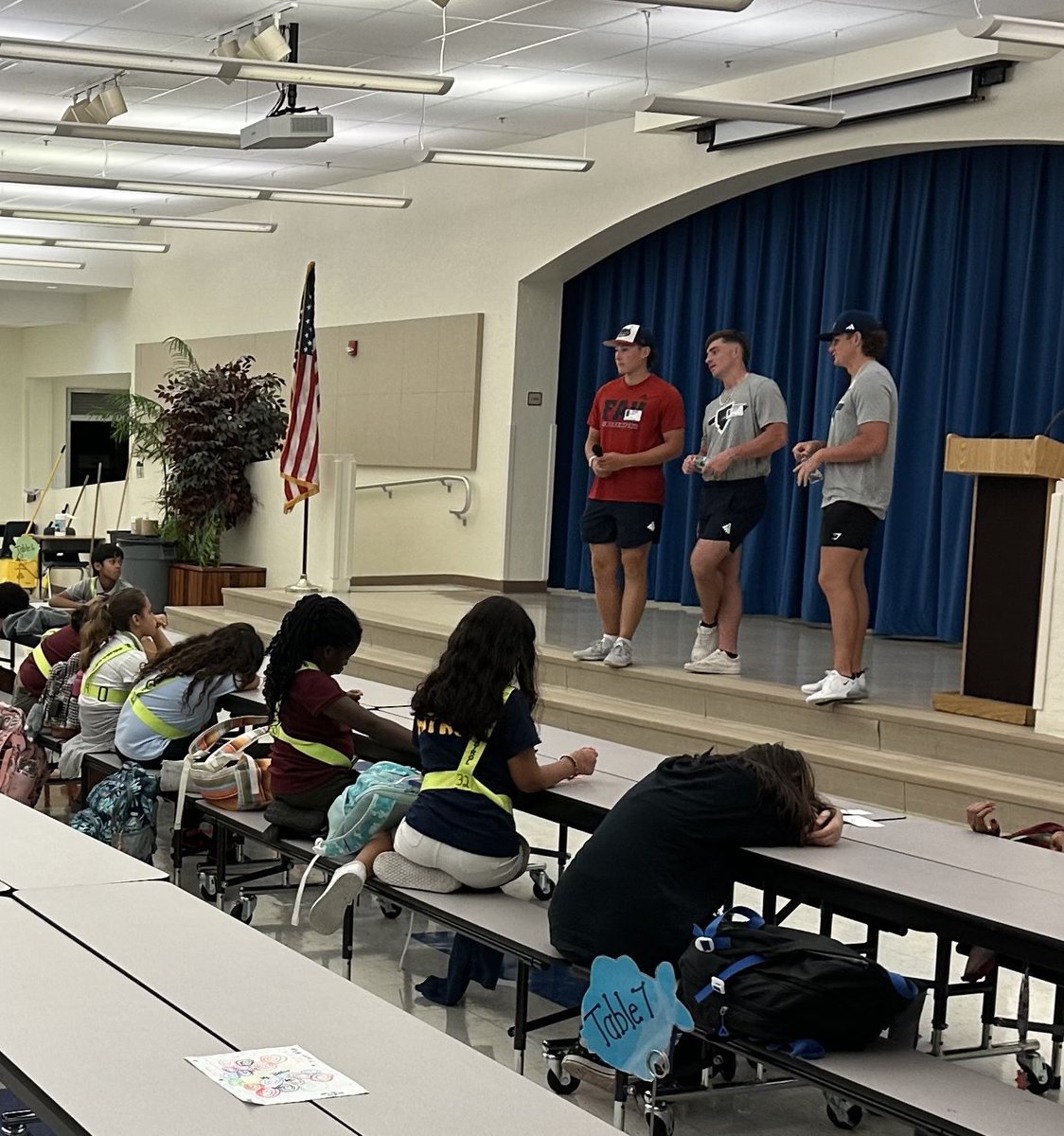 J. McCormack (@faucoachmac) on Twitter photo Jake, Carter, and Skyler spending some time at JC Mitchell talking about being a collegiate athlete and the importance of your school work. Thank you guys. Jake, Carter, and Skyler spending some time at JC Mitchell talking about being a collegiate athlete and the importance of your school work. Thank you guys.