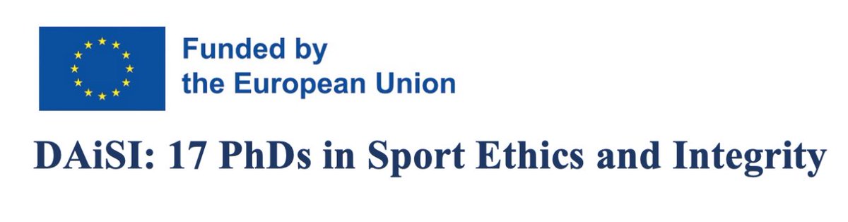 LINCriminology's tweet photo. Joint PhD project DoctorAl Training Network in Sport Ethics and Integrity (DAiSI @icerisleuven @KU_Leuven): an EU-funded joint doctoral training network in Sport Ethics and Integrity, for which a total of 17 PhD researchers will be recruited. #PhDposition
https://t.co/NrWGKEs6Sw https://t.co/GOsGsiMDu5