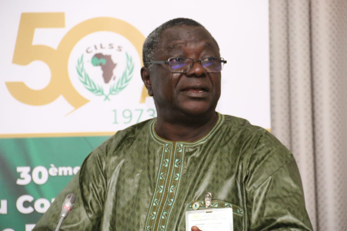 SandyOuat's tweet image. Le #CRPS2023 se penche sur les performances du #cilss mais aussi la mise en œuvre des chantiers en cours de l&apos;institution. Etat de mise en œuvre des résolutions et recommandations 2022 par le Secrétaire exécutif adjoint par intérim @CILSSinfos