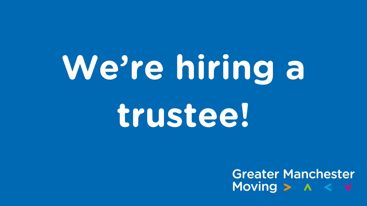 We have a new name and now we are seeking a new trustee! If you are looking for an inspirational role that can make a difference to the lives of people in #GreaterManchester, we would love to hear from you. Find out how to apply👇 lnkd.in/eCGjgTpq #GMMoving