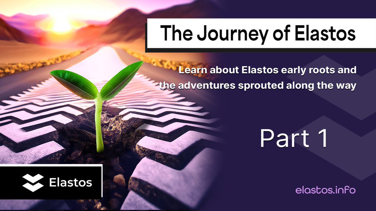 Let's delve into the journey of #Elastos' last 6 years and the notable achievements that have defined its progress in establishing the foundation to revolutionize the internet.

Let's take a look at Part 1.👇
elastos.info/blog/the-journ…