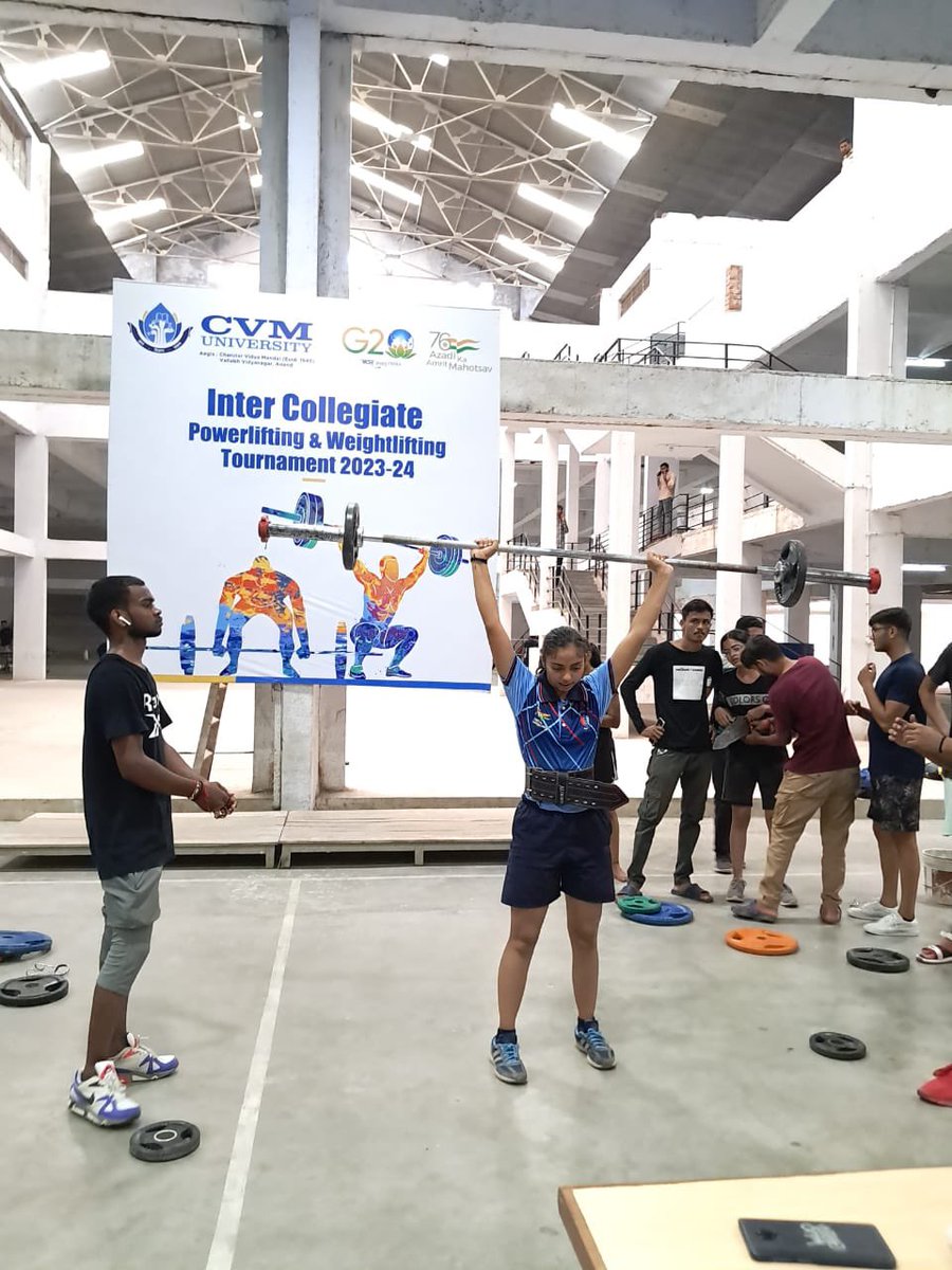 adit_cvmu's tweet photo. CVM University Intercollegiate Tournament 2023-24
ADIT Men & Women Team became Champions in weight Lifting
#cvmuniversity #cvm #adit_cvmuniversity #adit #engineering #aditians #aditcampus #sports #champion #weightlifting https://t.co/fMasictXGl