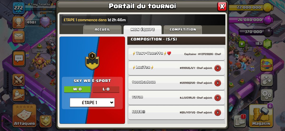 J-1 LET'SGO ET AMUSONS NOUS 💪👊🔥