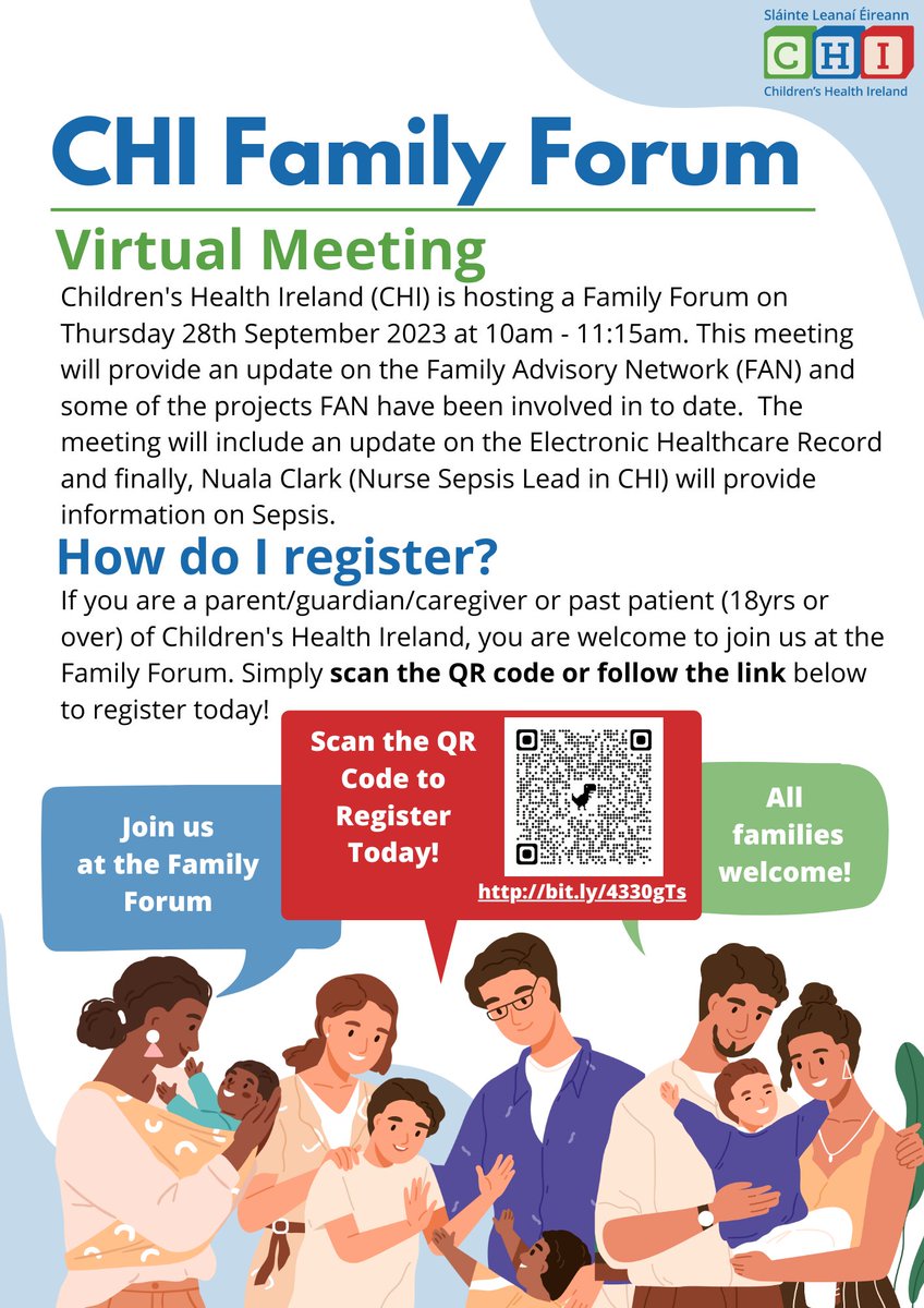 Our Family Forum is happening on the 28th of September. This is a chance for families to be updated on developments and projects. Make sure to register today👉bit.ly/45kpMob #ourchildrenshospital