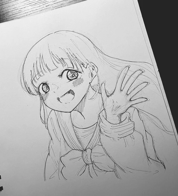 久しぶりにアナログ&amp;らくがき✨ 