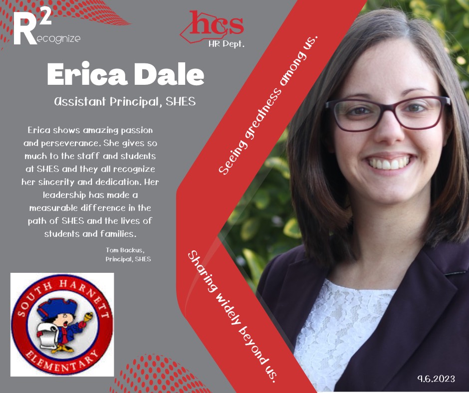 Erica Dale (WPLP 2020) was recognized by Harnett County Schools. Congratulations, <a href="/EricaFoxDale/">Erica Dale</a>