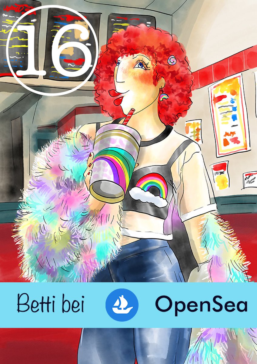 Betti 16 ist bei OpenSea 😃💓💓

opensea.io/assets/ethereu…

#NFT #NFTartists #openseaart
