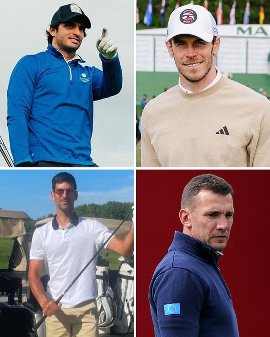 Torneio de Golfe terá participação de Bale, Shevchenko, Djokovic e Carlos  Sainz - Folha PE