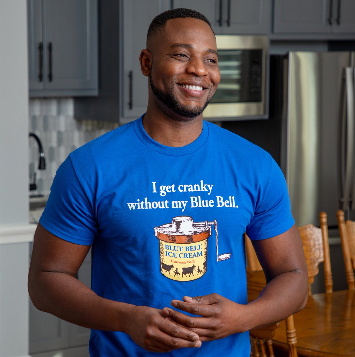 ILoveBlueBell's tweet photo. Don’t get cranky! Grab your favorite flavor of Blue Bell and this cool tee. 🍦😎

Shop the Blue Bell Country Store for our famous Cranky Tee and many more cool gifts!

https://t.co/yEmkDcw9cU https://t.co/ALEJh0bCHG