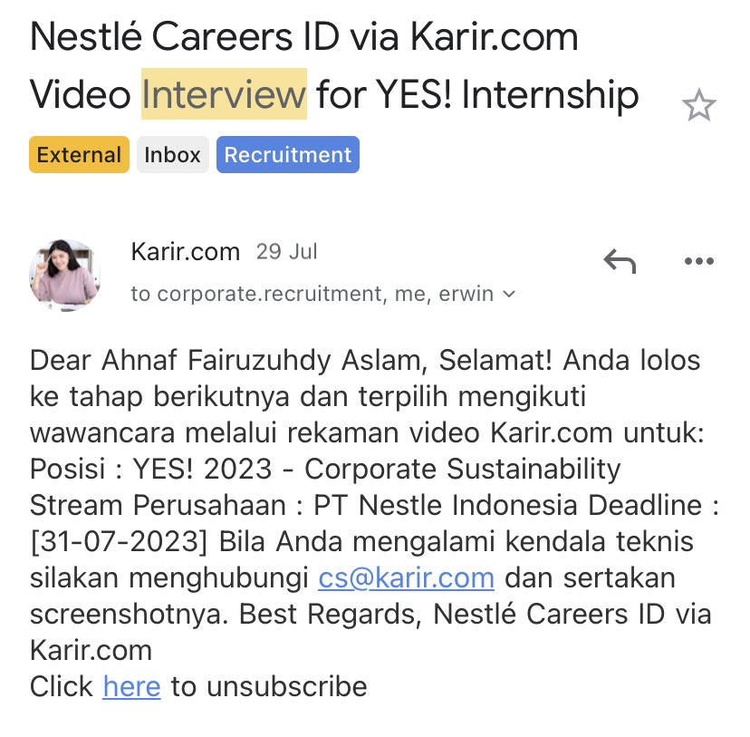 ahnafau's tweet image. Sebelum aku tau trik CV ini, susah banget lolos seleksi berkas.

Tahun ini, aku lolos berkas di:
- Unilever
- Nestle
- BCG

Semua loker berawal dari kirim CV. Cuma, terkadang kita lupa kalau kompetitor kita banyak &amp;amp; keren2.

Mau gak aku share tipsnya?
