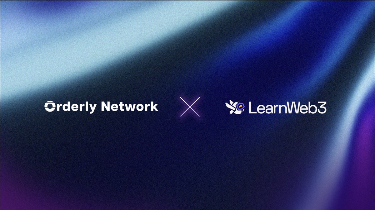 Defi_Eagle's tweet image. 🟣 @OrderlyNetwork has embarked on a partnership with @LearnWeb3DAO.

👩‍💻 #LearnWeb3 is an education platform, supporting developers by offering structured pathways and high-quality education to help onboard the next million developers into Web3.

🔽 VISIT
learnweb3.io