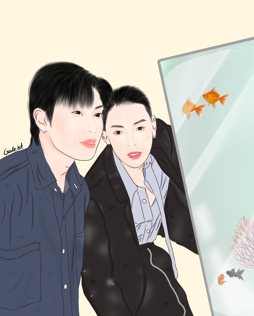 Gadebt01's tweet photo. ขนาดปลาทองยังมีคู่แล้วพี่กับหนูจะไม่คู่กันได้ยังไง💚เสาร์นี้อย่าลืมแวะมาเที่ยวร้านเสี่ยวไท่หยางพร้อมดื่มชาหมักคอมบูชะD7 ฟินๆดูคนรักกันนะค่า🥰#รักไม่รู้ภาษา #LoveInTranslation #D7Thailand #D7x #ต้าห์อู๋ออฟโรด @oueiija @TOTOGABACK https://t.co/oZacbNfeYE