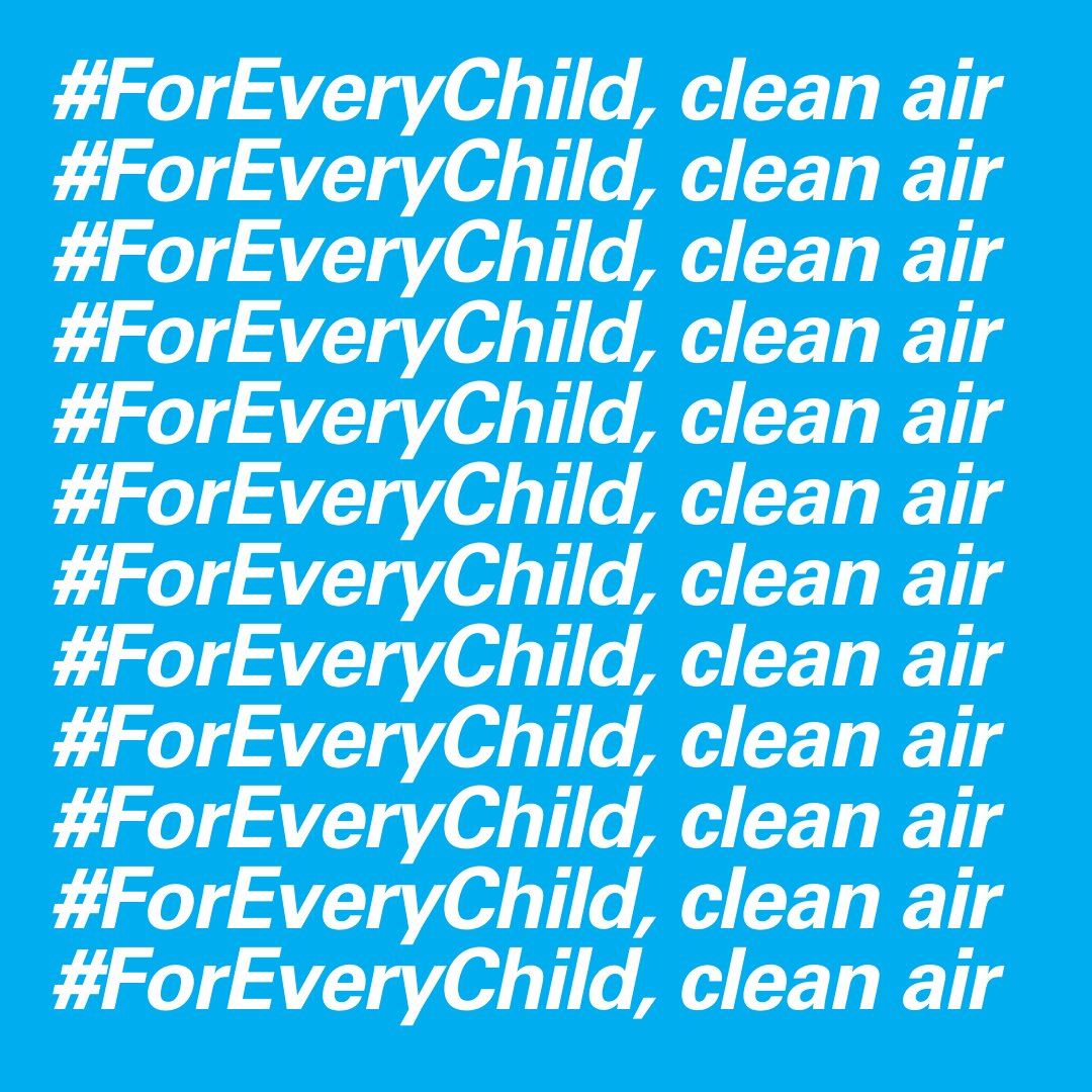 UNICEF_ECA's tweet photo. UNICEF calls on governments and institutions in countries across the region to devote more attention and resources to decreasing air pollution, promote energy efficiency and access to clean energy, support clean air measures, and protect children from exposure.

#DayOfCleanAir https://t.co/xBOelZHy7L