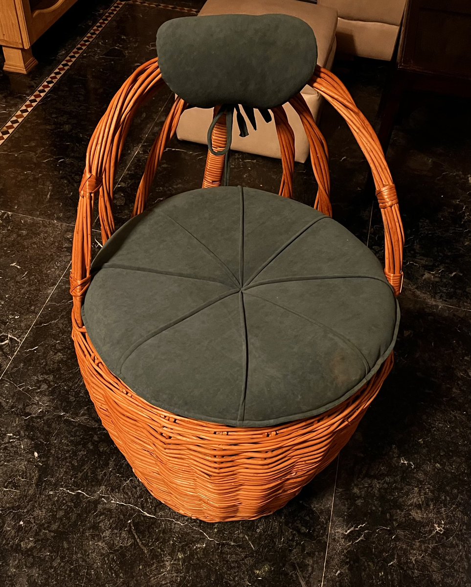 tariqtramboo's tweet photo. Kangri deserves some innovation too :) 

Kangri Kursi - Now you can sit on the Kangri in winters.

The chair will have the heating system inside it (coal / electric).

Studio Kilab designed the chair and I introduced the heating part -:) 

Yes, safety has been taken care of. @ishfaq_mir @d78caa153da343c