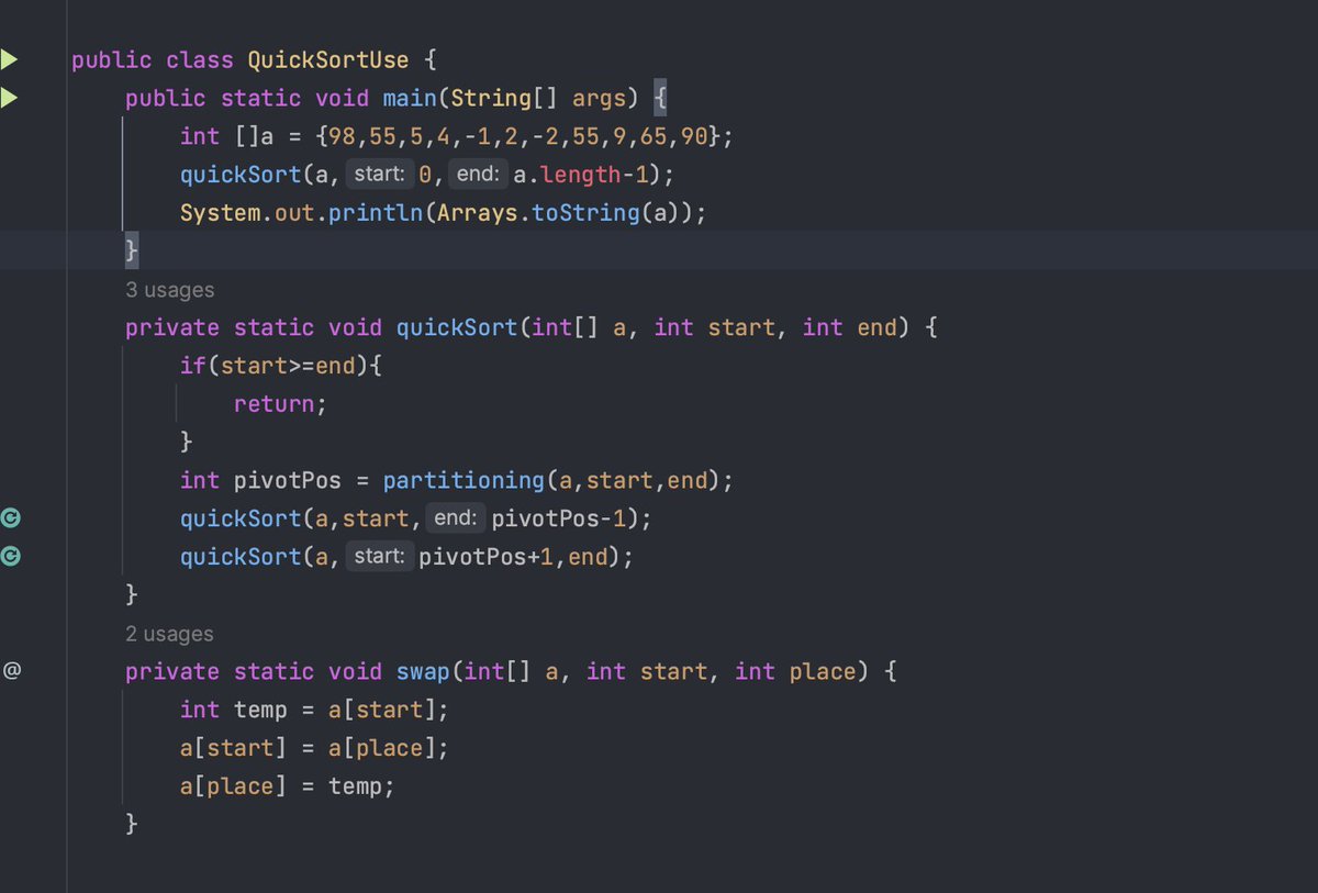 ManiacAlgo's tweet image. #DataStructure #Algorithms #leetcode 🔥QuickSort #computing #CloudComputing #technology #tech #webdesign #development #computer #backend #NodeJS #Serverless #programming #development #dev #developers #programming #JS #optimize #javascript #code #Java