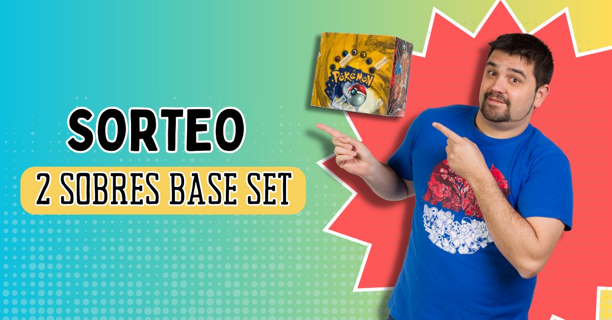 🚨SORTEO🚨

Me he unido a @geeksquarelive para sortear 2 sobres de una caja sellada Base Set Unlimited. La abriremos en directo el próximo 16 septiembre en su plataforma.

¿Quieres uno?
1. Sígueme y a @geeksquarelive
2. Dale like
3. Comenta tu Pokémon favorito de 1a generación