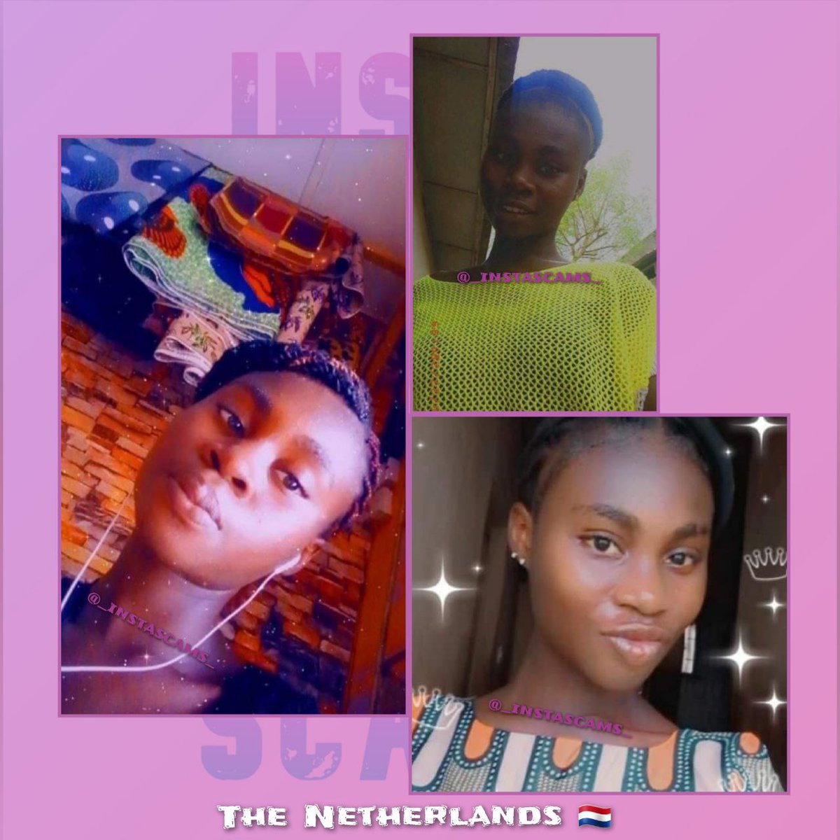 InstaScams's tweet photo. #Yahoogirl alert!!🤡
Yahoo girl caught impersonating several male catfish victims.
She is known for using the #fake profile name of "Mark David"
This girl (#scammer) is active on #Instagram &amp; #Facebook. https://t.co/26wstImNx1
