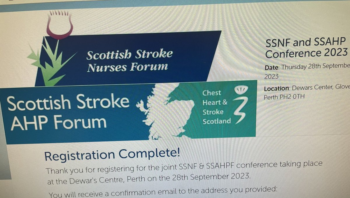 AmyRogersOT's tweet photo. Signed up and excited to attend the @SSAHPF conference at the end of this month! https://t.co/hs0g2nDXhL