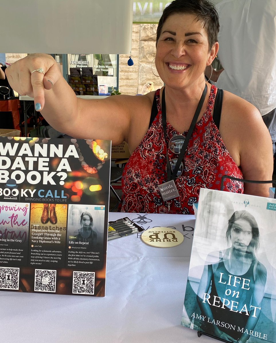 wbrandpub's tweet photo. Plan to be in the Windy City this weekend? Drop by Tent C at @PrintersRowFest to meet @LarsonMarble, author of the #YAFiction book LIFE ON REPEAT, &amp; get it signed https://t.co/5pTjtdhhg3

We look forward to seeing you there! #PRLF23 #LifeOnRepeat https://t.co/8GsCuZkFq6