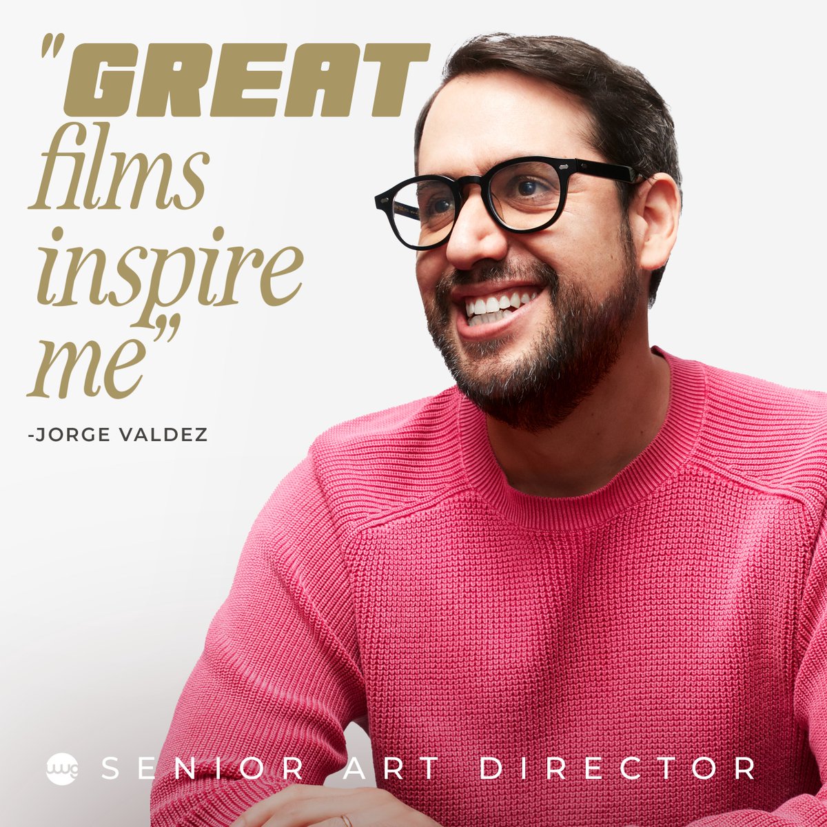 #thisisuwg Get to know Senior Art Director Jorge Valdez: “Great films with great stories is something that inspires me.” #teamspotlight

More here ➡️ uwginc.com/culture