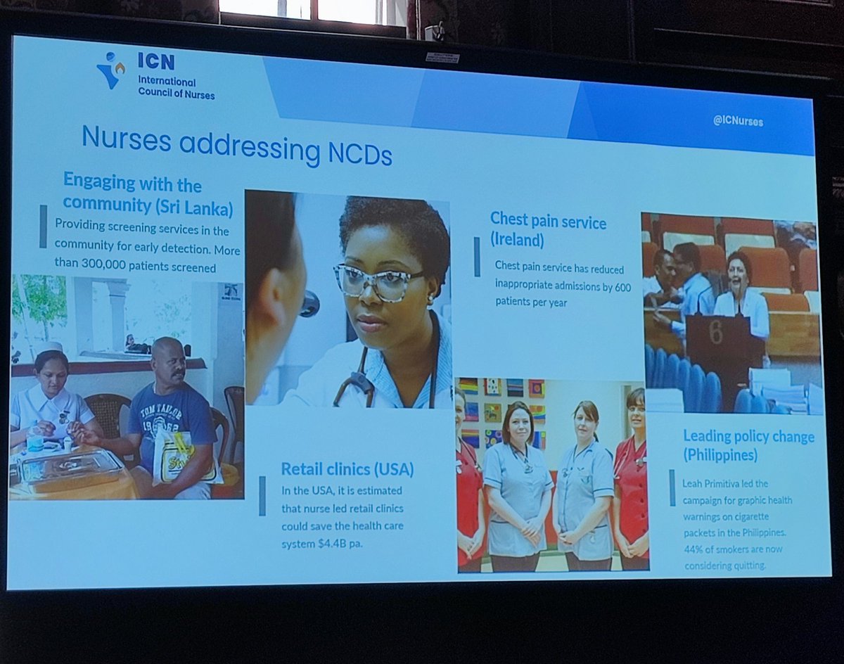 These are several examples of nurses' fabulous work from all over the world 🌎🌍 #Nurses4NCD 

And there are many more out there! 
#nurses #NurseTwitter
