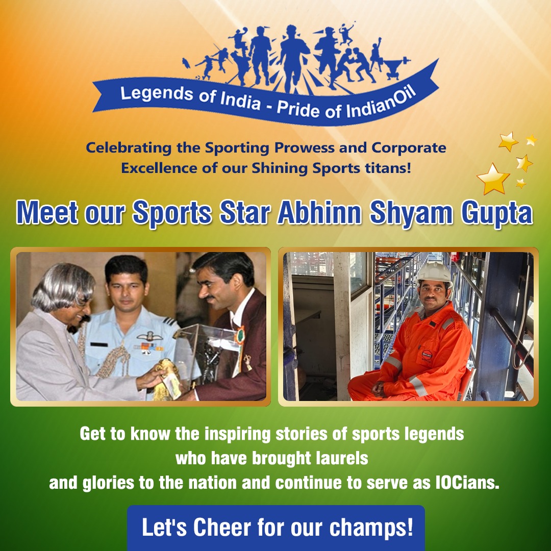 Meet Abhinn Shyam Gupta, Arjuna Awardee & 2004 Athens Olympian. From setting badminton records to overseeing product quality as Chief Manager, Allahabad Terminal, he's the #PrideofIndianOil defining an enduring commitment to excellence!
Read his story: ioclfiles.iocl.com/legends-of-ind…