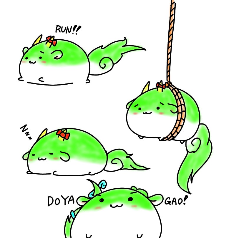 Suku’s doodle (｡`• ̮ ̮•´｡)