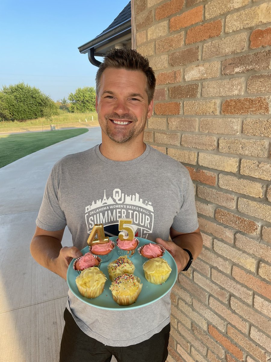 Happy Birthday to the BEST husband ever!!! Today we get to celebrate YOU by running kids to soccer, basketball and football practices… but (hopefully🤞) I’ll be home in time to help you!! 😅🥳