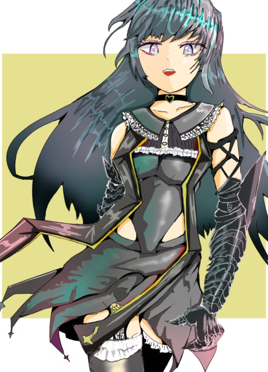 shunvam13's tweet photo. 魔法少女を描きました。 https://t.co/BkingslDvr