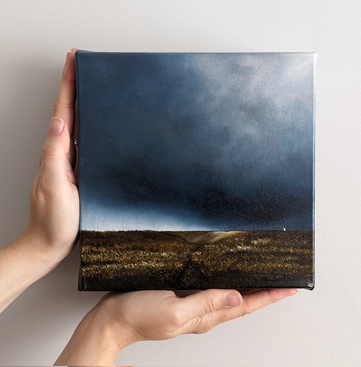 AmberBrunsart's tweet photo. 'Desolation' Now Available on my Etsy Shop 💫🥰
https://t.co/KWEuw6oO4z
#art #arte #painting #oilpainting #artwork #artist #artforsale #artistsupport #ArtistOnX #landscapes #landscapeart #thunderstorms #weather #artgallery #artcollectors #artbuyers #stormlovers #interiordecor https://t.co/dVu4hyRfcI