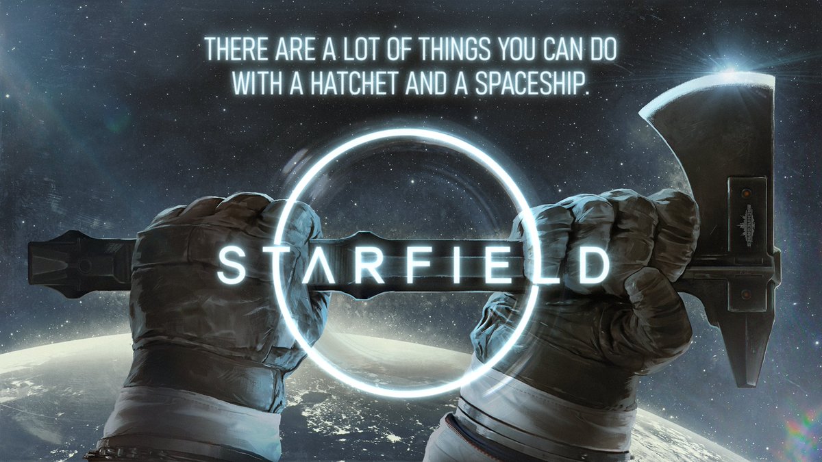 Huge congrats to the @BethesdaStudios team on the launch of @StarfieldGame!