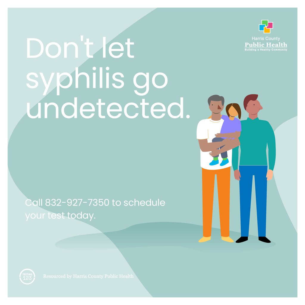 Did you know that syphilis can affect your brain, heart, and other organs if left untreated? Don't take chances with your health. Get tested, get treated, and stay healthy. #TakeCareOfYourself #SyphilisAwareness