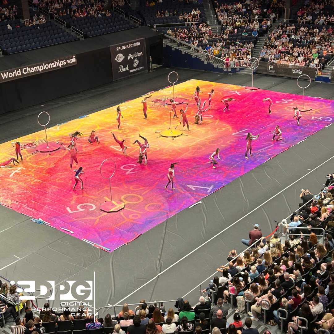 DPGPerforms's tweet image. A look back at Stoneman Douglas HS World at the 2023 WGI World Championships!

#dpgfloors #dpgflags #dpgprops #wgiwinds #wgi2023 #winds #customprinting