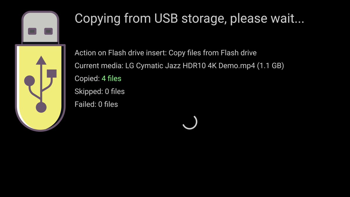 Have you seen the new USB Flash Drive copy screen in Slideshow? You can set up automatic copying from USB flash drive to the Android storage slideshow.digital/documentation/… #DigitalSignage