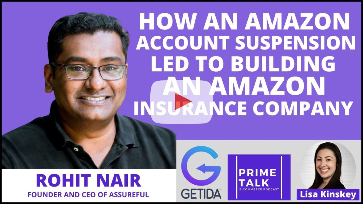 Mike_Stridee's tweet image. Don't miss this great PrimeTalk Episode by @assureful  and @Getida365 

youtube.com/watch?v=JDuipU…

#Assureful #eCommerceInsurance #ProductLiability #InsuranceSolutions #eCommerce #Amazon