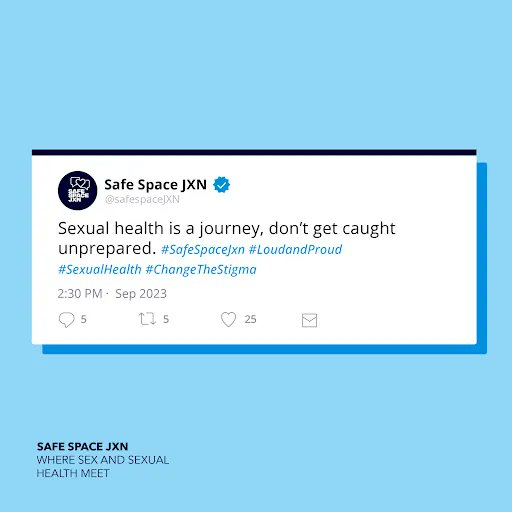 safespacejxn's tweet image. At Safe Space JXN, we have the resources and information you need to make healthy, sex-positive decisions about sex and sexual health.
  
#SafeSpaceJxn #ChangeTheStigma #SexualHealth #LGBTQIAHealth #EndTheStigma #ItsJustSex #lgbtq #jxnMS #Jackson #JacksonMS #JacksonMississippi