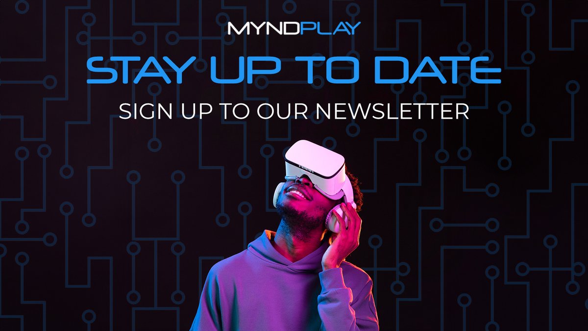 🚨 Never miss out! 🚨 To hear the latest from us, including exclusive deals and products, don't forget to sign up to the MyndHub newsletter. 💻 Head to our website and enter your email address to sign up! #MyndPlay #newsletter #vr #products #braintraining #brainpower