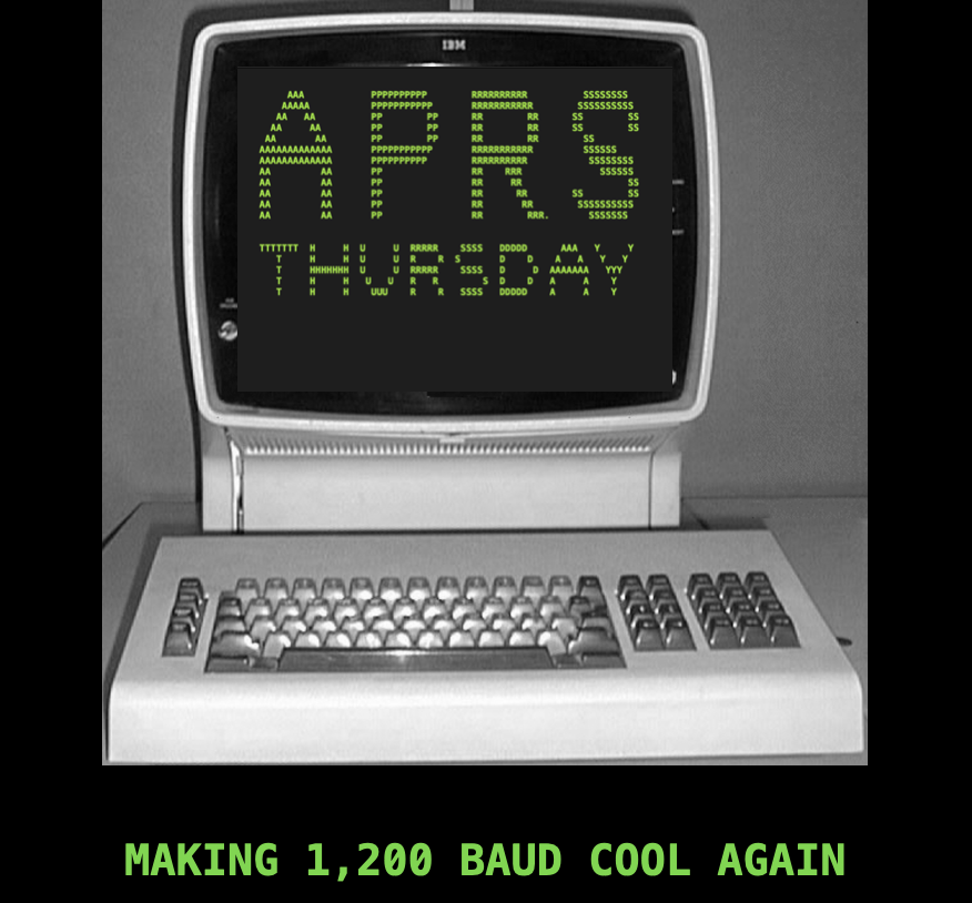 Question for this week’s net: Did you use APRS before learning of this weekly net? This week’s #APRSTHURSDAY net begins on 07-SEP-2023 at 00:00 UTC.

HOW: Destination Station = ANSRVR
HOW: Message body = CQ [space] HOTG [space] your text check-in message of choice.