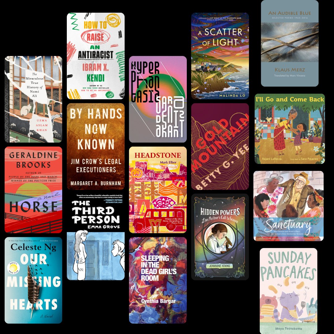 MassBook's tweet photo. ANNOUNCING THE 2023 #massachusettsbookawards! How lucky to live among these talented #authors! Details: https://t.co/tDt2C6eodx #fiction #nonfiction #childrenslit #translatedlit #bookstagram #CenterForTheBook #Massachusetts @MassLibAssoc @mblclibraries @masspoetry @NEIBAbooks https://t.co/aelo39ZdHV