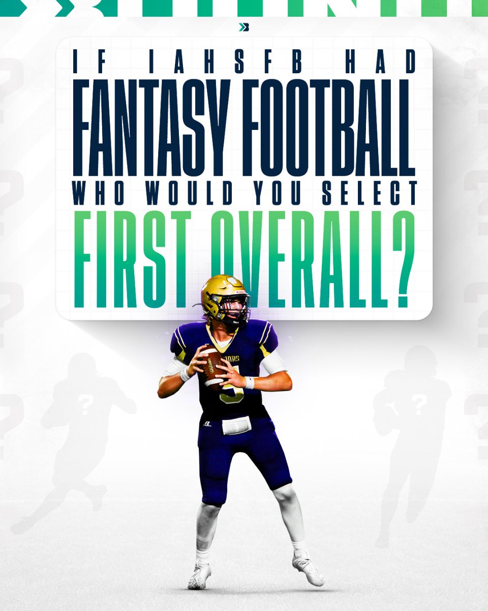 Who are you selecting first overall? 🤔

📸 Kennedy Hartson

#ihsaa #iahsfb