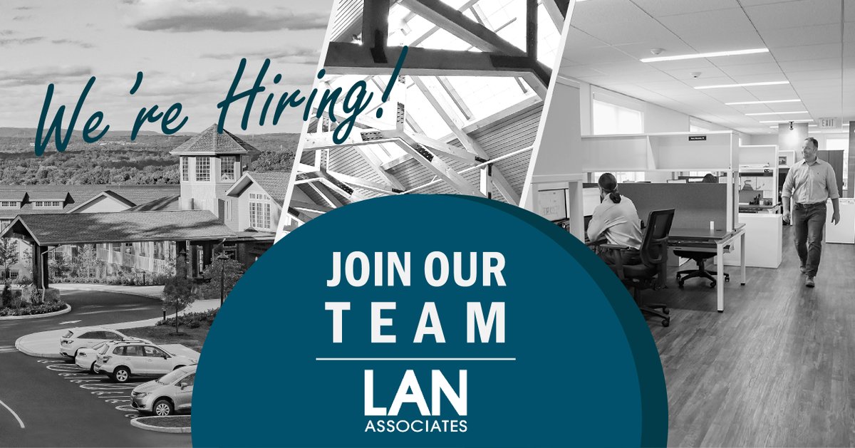 We’re #hiring! LAN is a full-service #architecture, #engineering, #environmental, and #surveying design firm looking for talented professionals to join our team! We’ve got exciting projects in the works, so if interested, check out our careers page.

ow.ly/NCbK50PGXfA