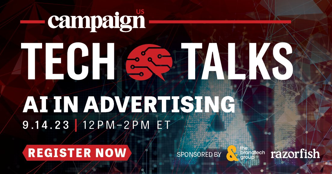 Next Thursday! Join us at Campaign US's Tech Talk on AI, where our head of emerging tech, Bekki Sykes, will be talking about how to tackle bias in Gen AI, and the massive opportunities the tech is opening up for brands. Register here: campaign-resources.campaignlive.com/free/w_defa477… #GenAI #womenintech