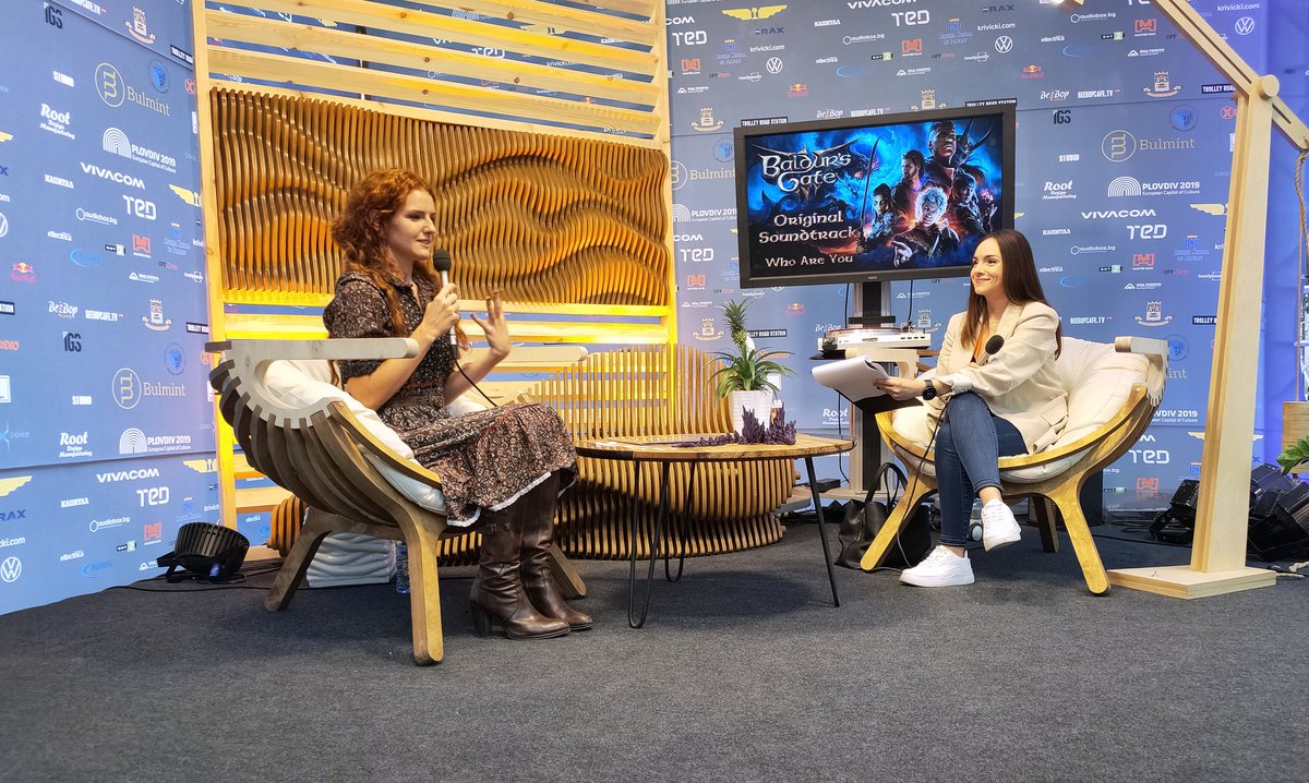 officialigrytte's tweet photo. Big honor to #interview the main #vocal of #BaldurGate3 in the studio of Station Street Festival in Plovdiv #Bulgaria
The talent of this person is amazing and inspiring.
Also, make sure to play the game. IT'S EPIC
#gamingcommunity #music #studiointerview #BaldersGate3 https://t.co/cRWs2Mk8xb