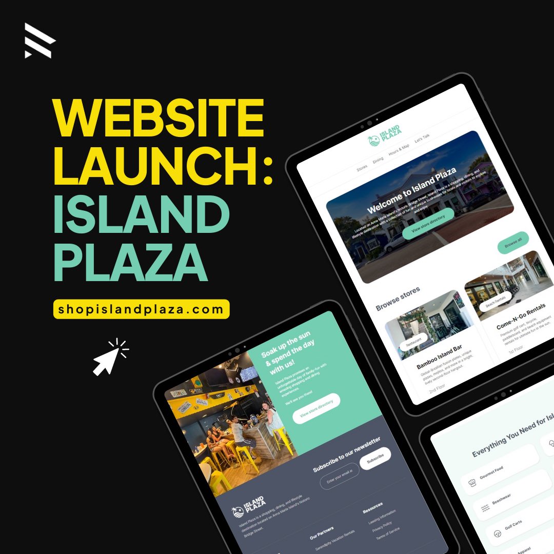 🥁 Drumroll, please! Sharing with you our latest creation: Island Plaza 🏝️

Discover the charm of Island Plaza, where every click opens the door to a world of culinary delights and enticing stores 🛍️ shopislandplaza.com

#digitalrenegades #annamariaisland #shopislandplaza