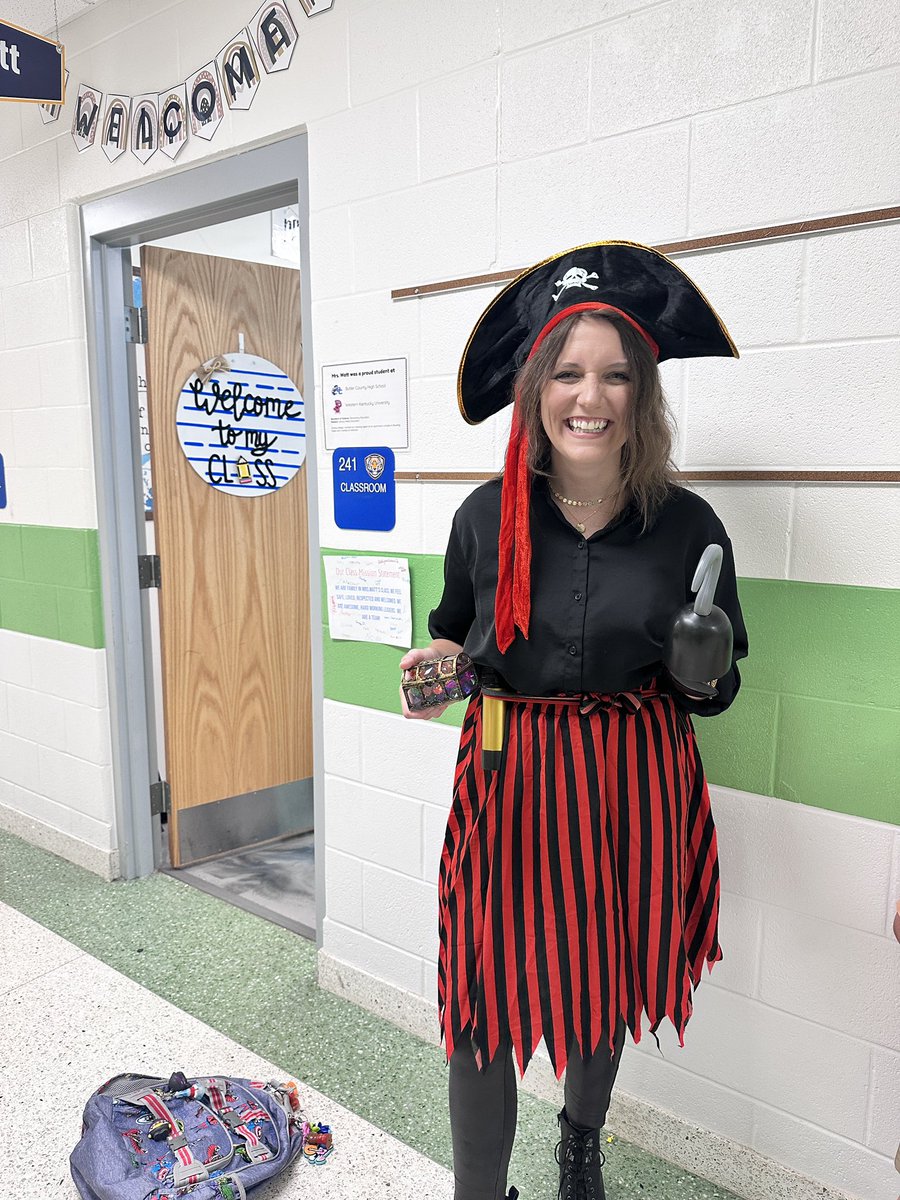 Arghhh Matey! Win it Wednesday is underway! <a href="/ctetigers/">Cumberland Trace ES</a>