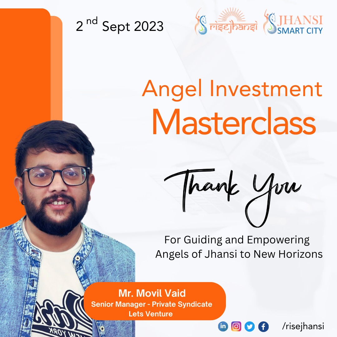The echoes of inspiration from our recent Angel Investment Masterclass are still resonating, and we owe this electric atmosphere to our extraordinary guest speaker, Mr. Movil Vaid, who serves as a Senior Manager at Private Syndicate Lets Venture.
#AngelInvestment #Masterclass