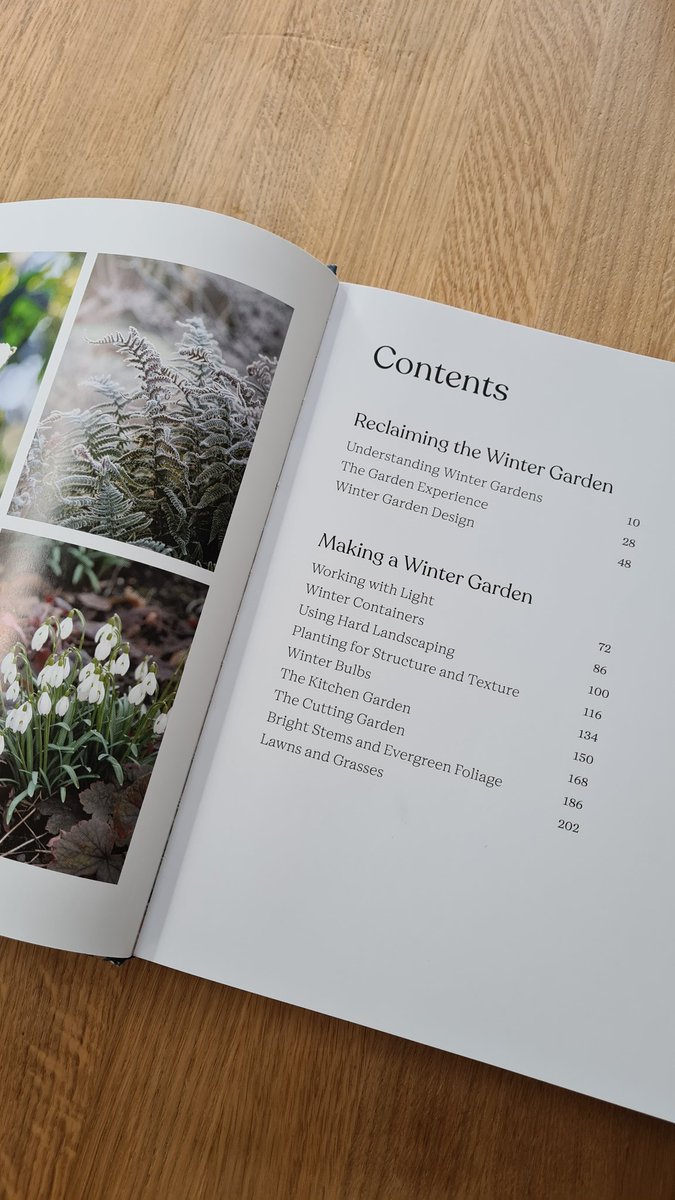'Anyone contemplating a depressingly drab garden in January and wondering what to do should turn to this book for encouragement' Thank you very much @JohnMGrimshaw & @GdnsIllustrated for a lovely review of my #WinterGarden book, which is OUT TOMORROW!