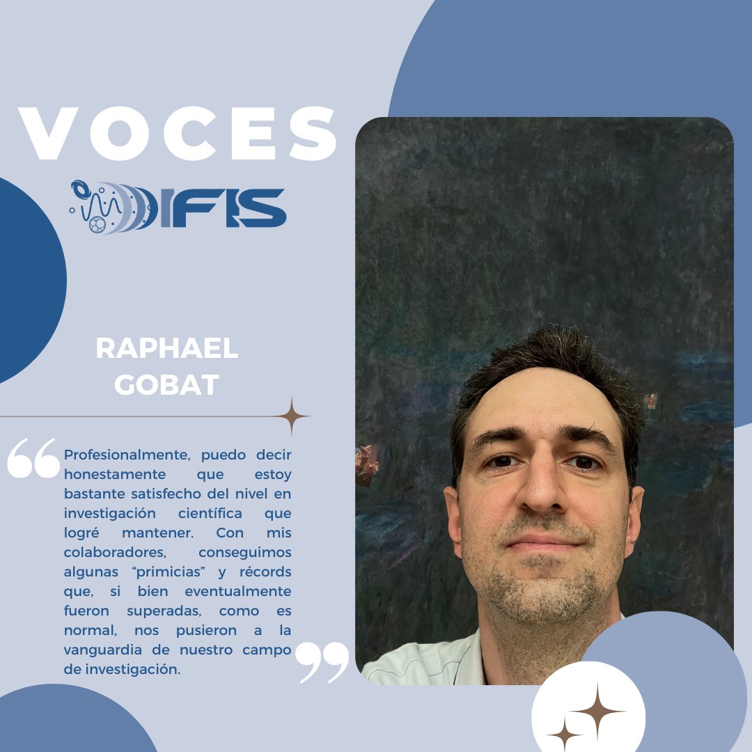 🎓 Voces IFIS 🔬

En esta edición, exploramos el emocionante viaje de Raphael Gobat en el universo de la astronomía y su compromiso con la investigación científica.

Revisa la entrevista aquí:

✨fis.ucv.cl/noticias-y-act…✨